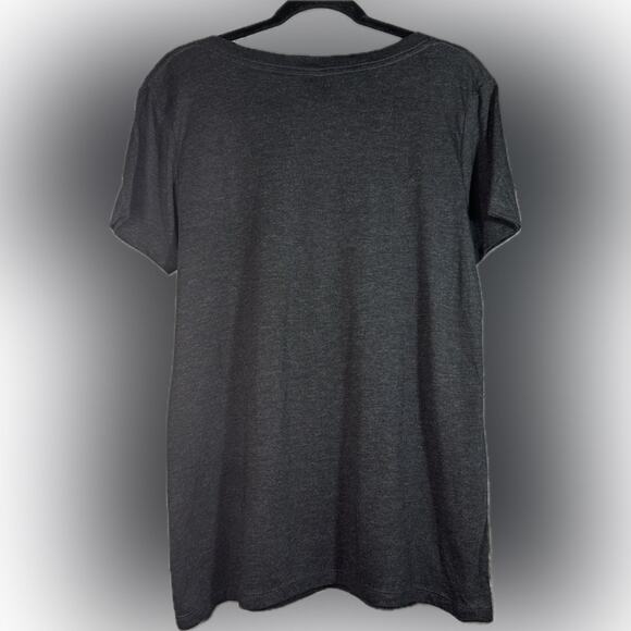 WWE Damian Priest Women’s Black 2XL Graphic T-Shirt V-Neck Dark Heather Gray - Picture 2 of 5